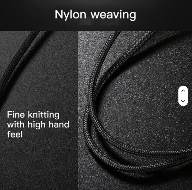 Braided Universal Fast Charging USB Cable – Durable Data Cable for iPhone 7/8/X/XS/11/12 - Image 3